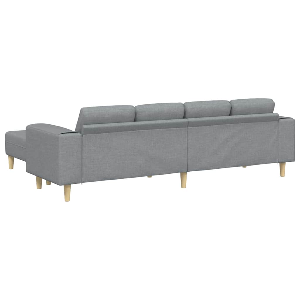 Set de canapea 3 pcs Gri deschis țesătură GartenMobel Dekor