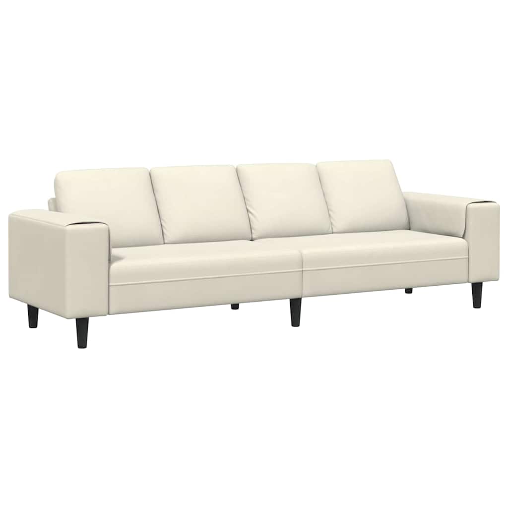 Set de canapea Crem Catifea GartenMobel Dekor
