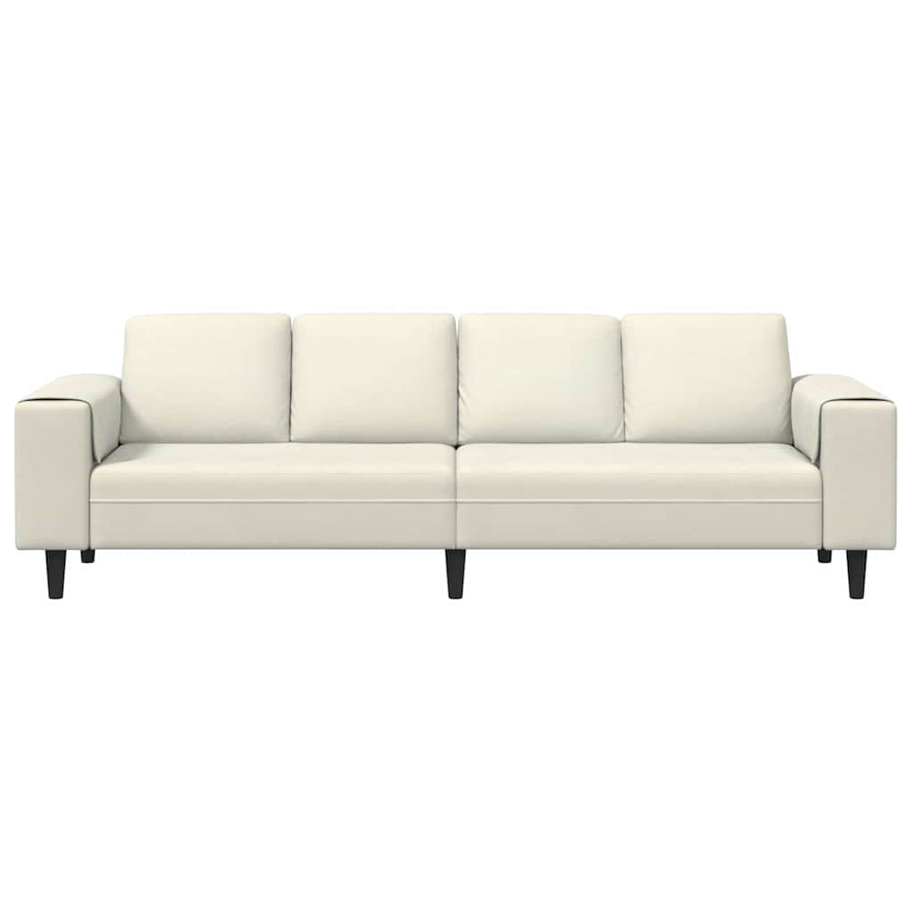 Set de canapea Crem Catifea GartenMobel Dekor
