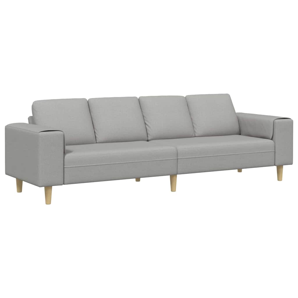 Set de canapea Gri de nor țesătură GartenMobel Dekor