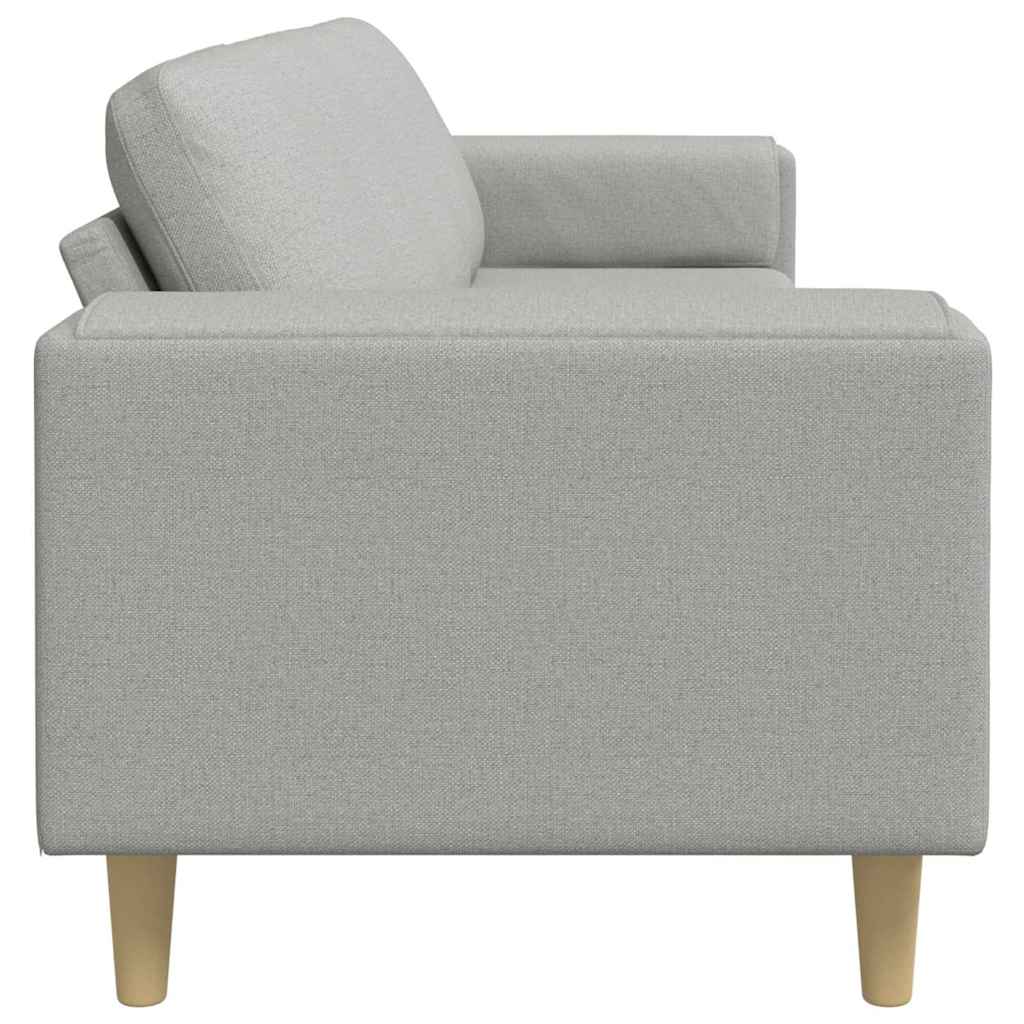 Set de canapea Gri de nor țesătură GartenMobel Dekor