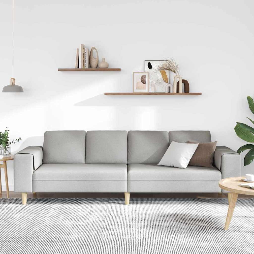 Set de canapea Gri de nor țesătură GartenMobel Dekor