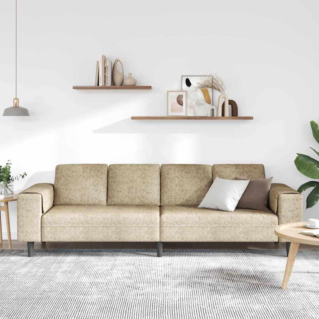 Set de canapea Gri deschis Piele ecologică de suede GartenMobel Dekor