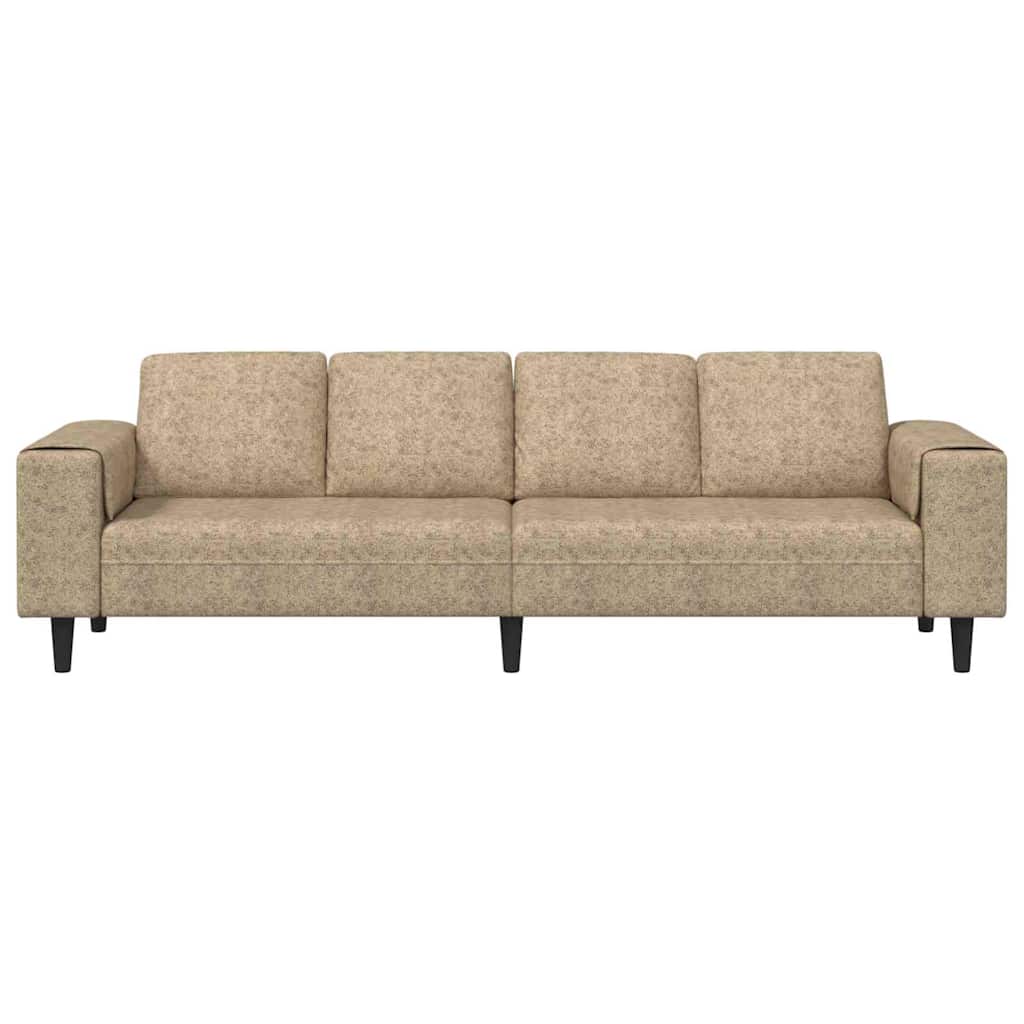 Set de canapea Gri deschis Piele ecologică de suede GartenMobel Dekor