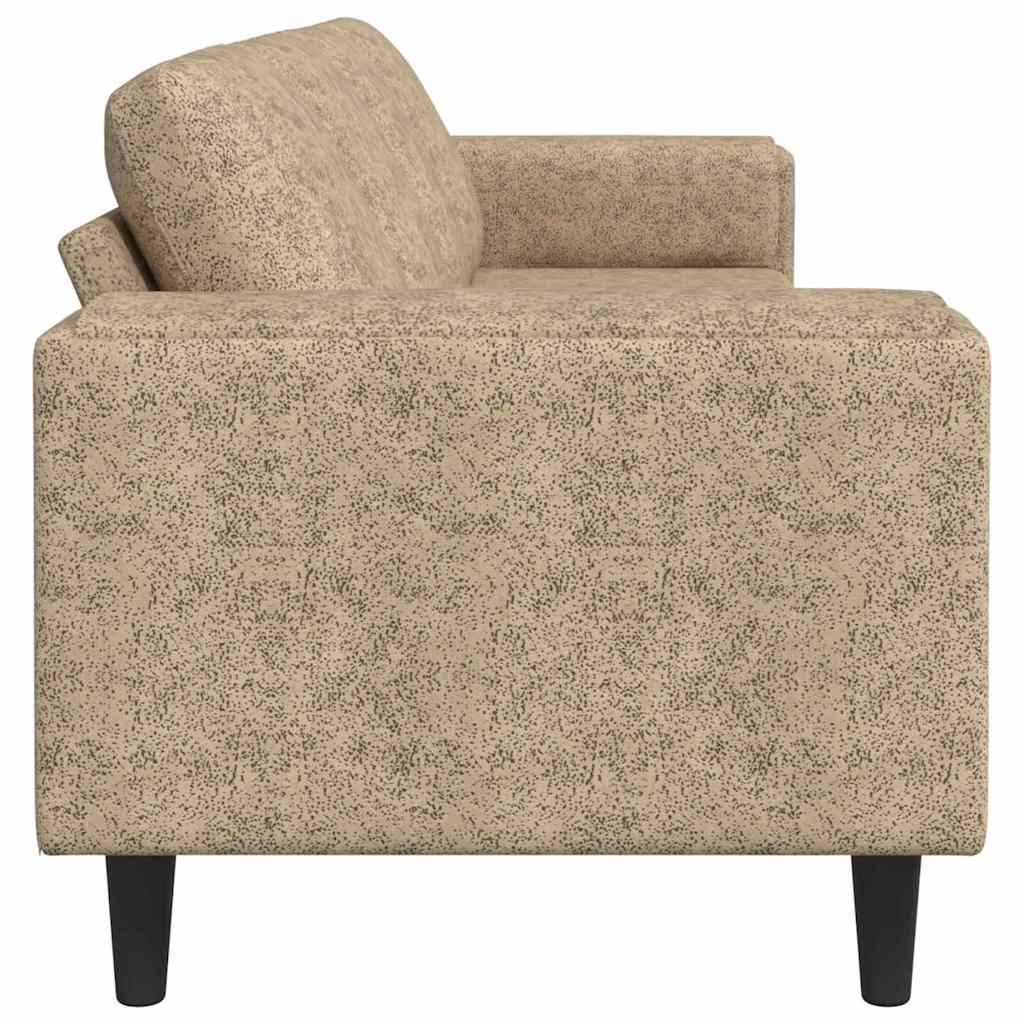Set de canapea Gri deschis Piele ecologică de suede GartenMobel Dekor