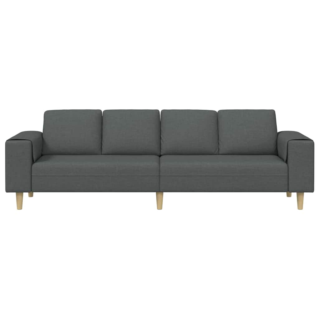 Set de canapea Gri închis țesătură GartenMobel Dekor