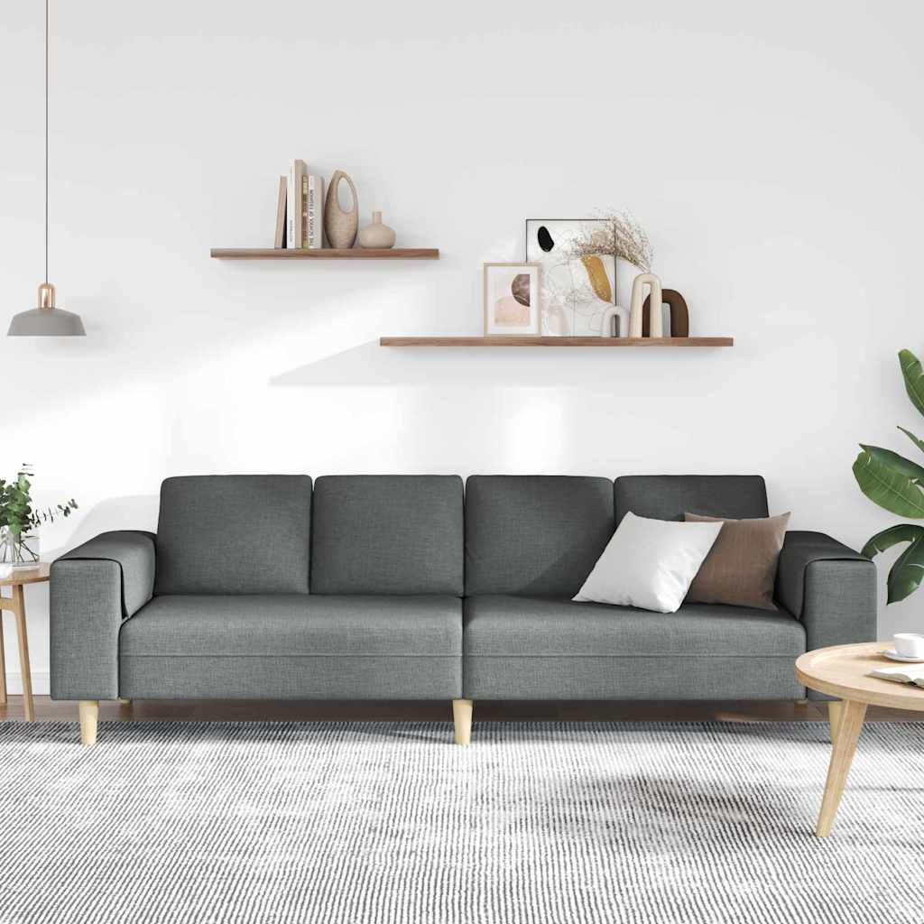 Set de canapea Gri închis țesătură GartenMobel Dekor
