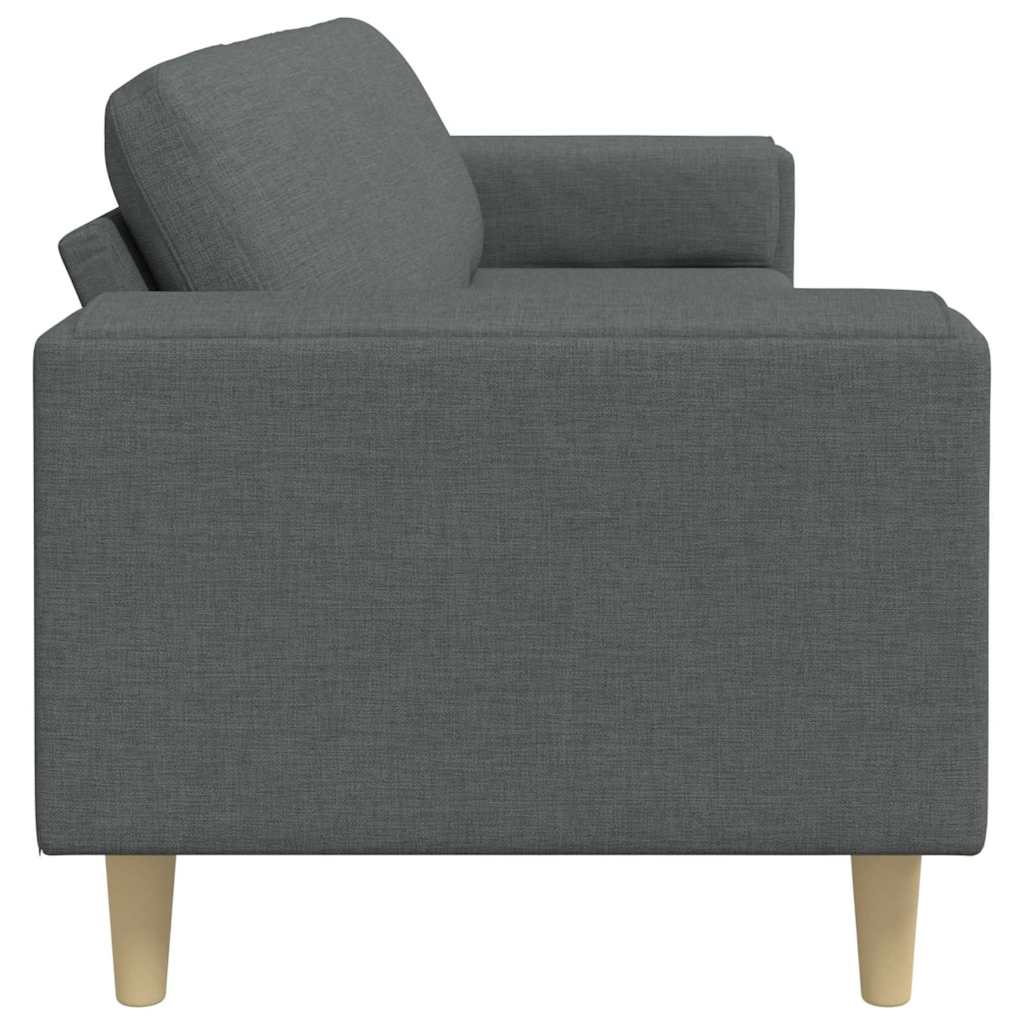 Set de canapea Gri închis țesătură GartenMobel Dekor