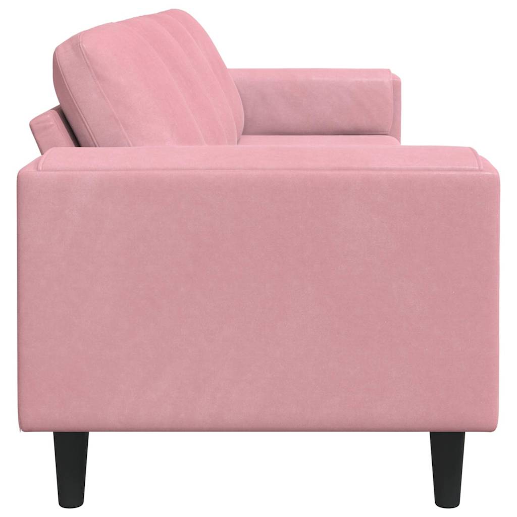 Set de canapea Roz Catifea GartenMobel Dekor