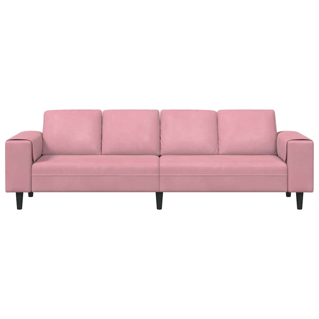 Set de canapea Roz Catifea GartenMobel Dekor