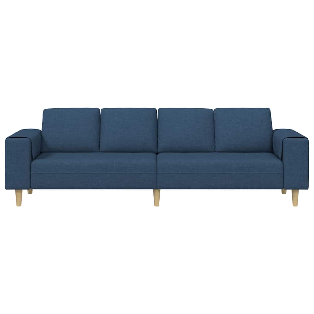 Set de canapea albastru țesătură GartenMobel Dekor