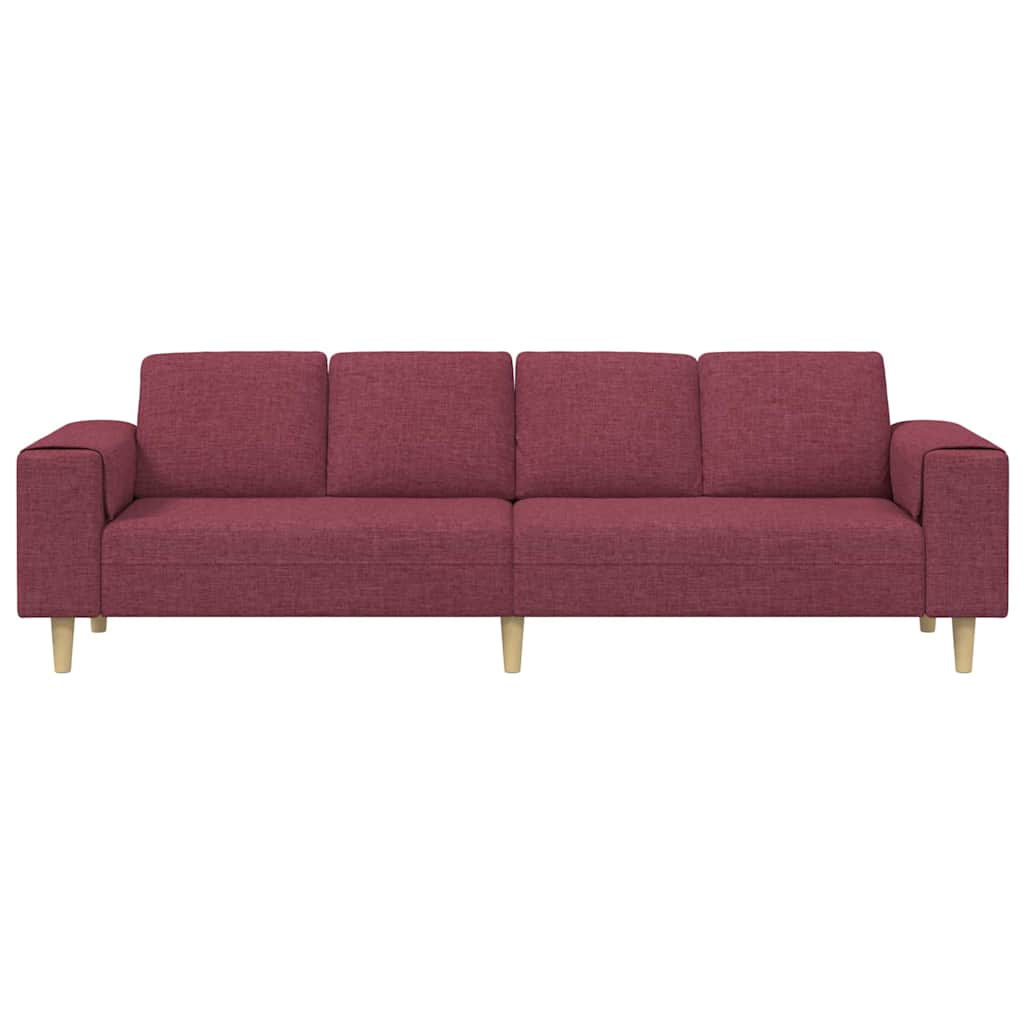 Set de canapea bordo țesătură GartenMobel Dekor