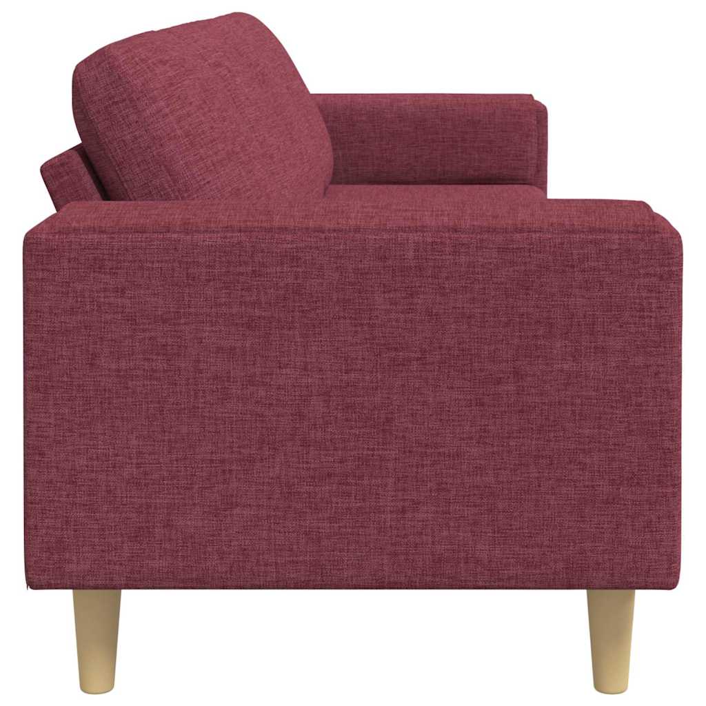 Set de canapea bordo țesătură GartenMobel Dekor