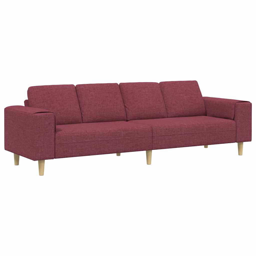 Set de canapea bordo țesătură GartenMobel Dekor
