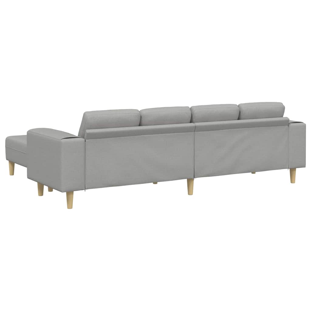 Set de canapea 3 pcs Gri de nor țesătură GartenMobel Dekor