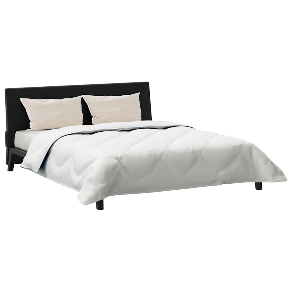 Sacoșă cu perne Argyle cu pernă 3 pcs Alb 240 x 200 cm Microfibră GartenMobel Dekor