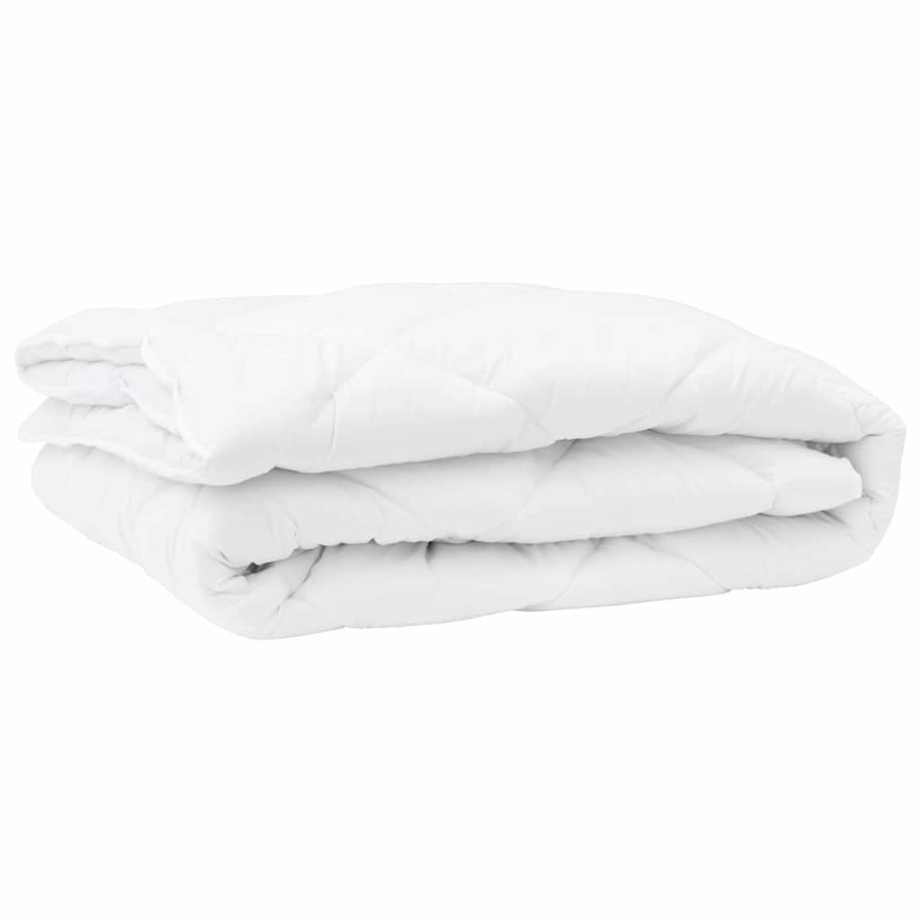 Sacoșă cu perne Argyle cu pernă 3 pcs Alb 240 x 200 cm Microfibră GartenMobel Dekor