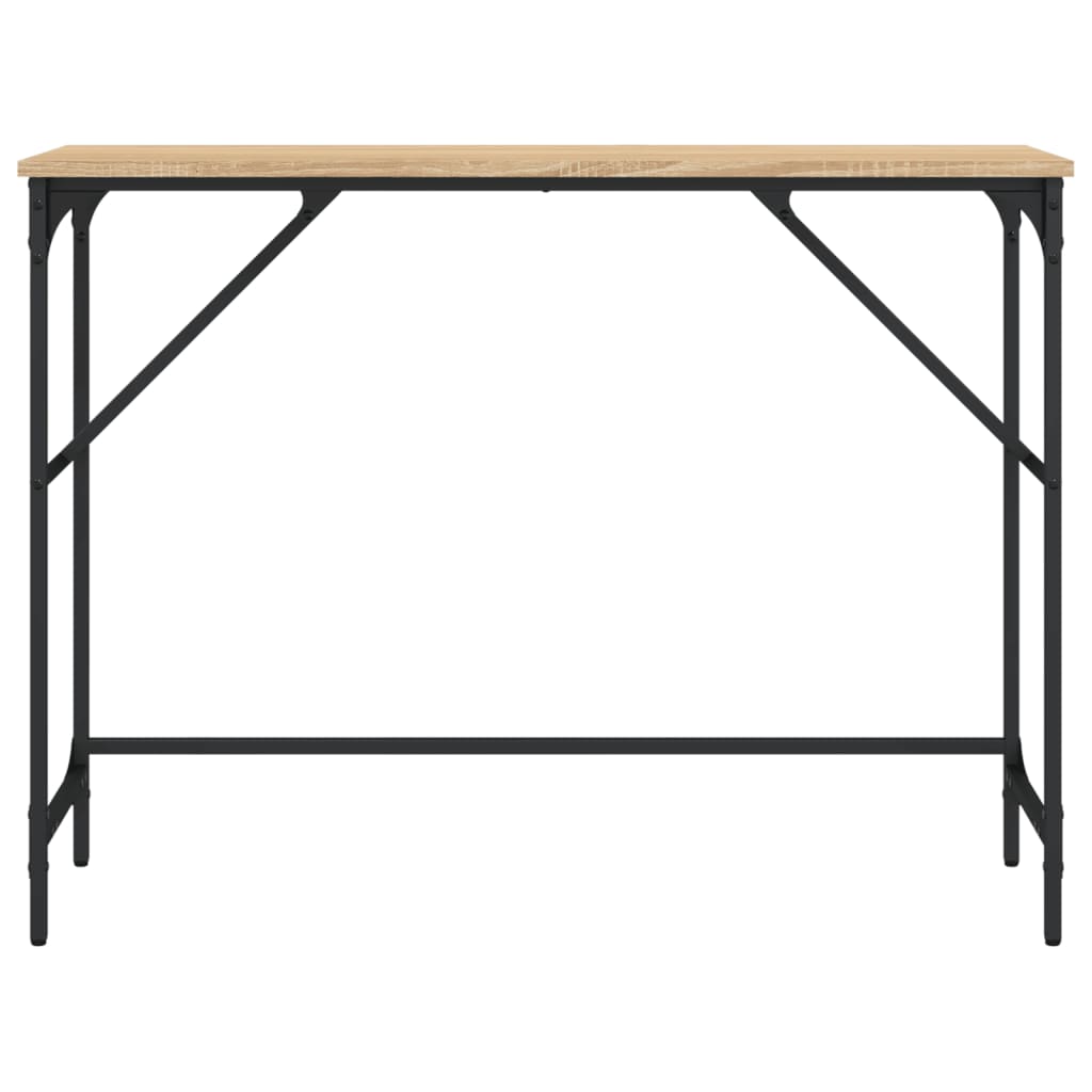 Măsuță consolă, stejar sonoma, 100x32x75 cm, lemn prelucrat GartenMobel Dekor