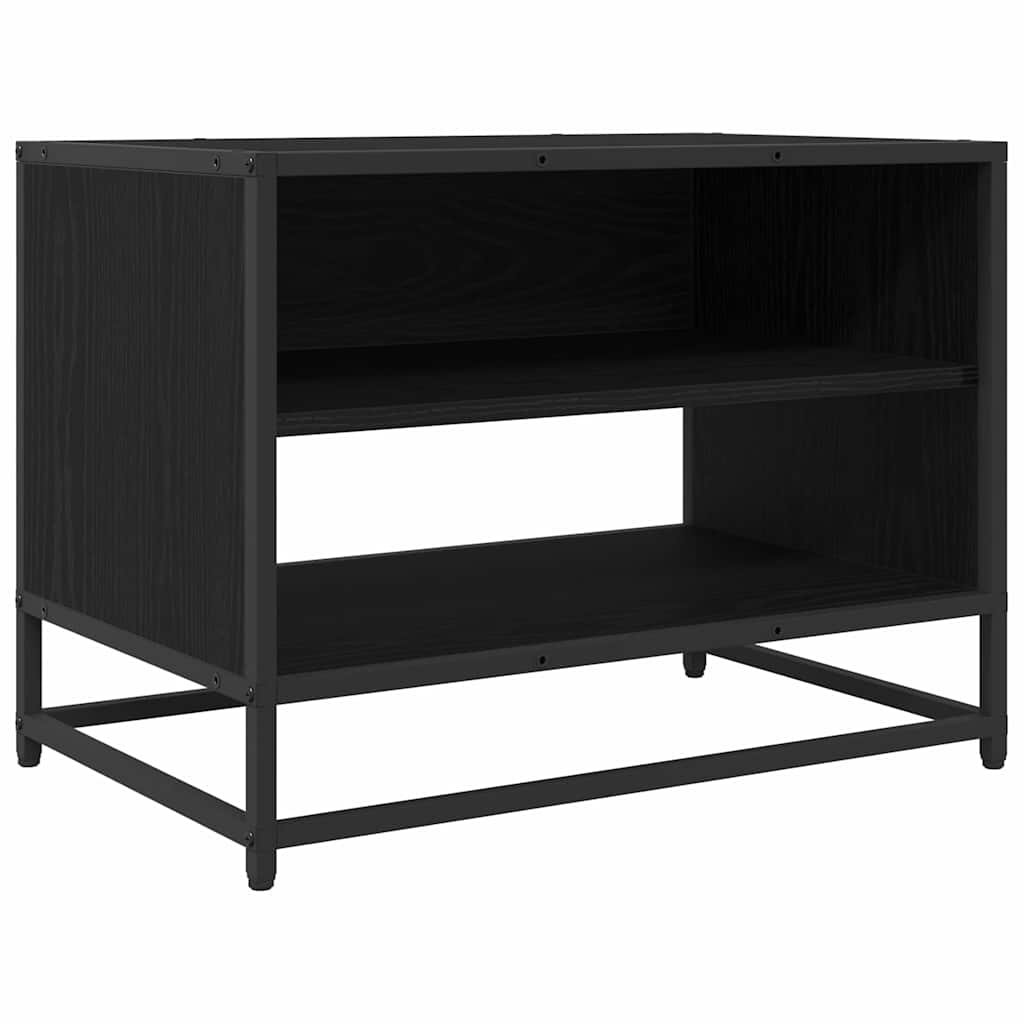 Cabinet TV Stejar negru 61 x 40 x 46 cm Lemn compozit GartenMobel Dekor