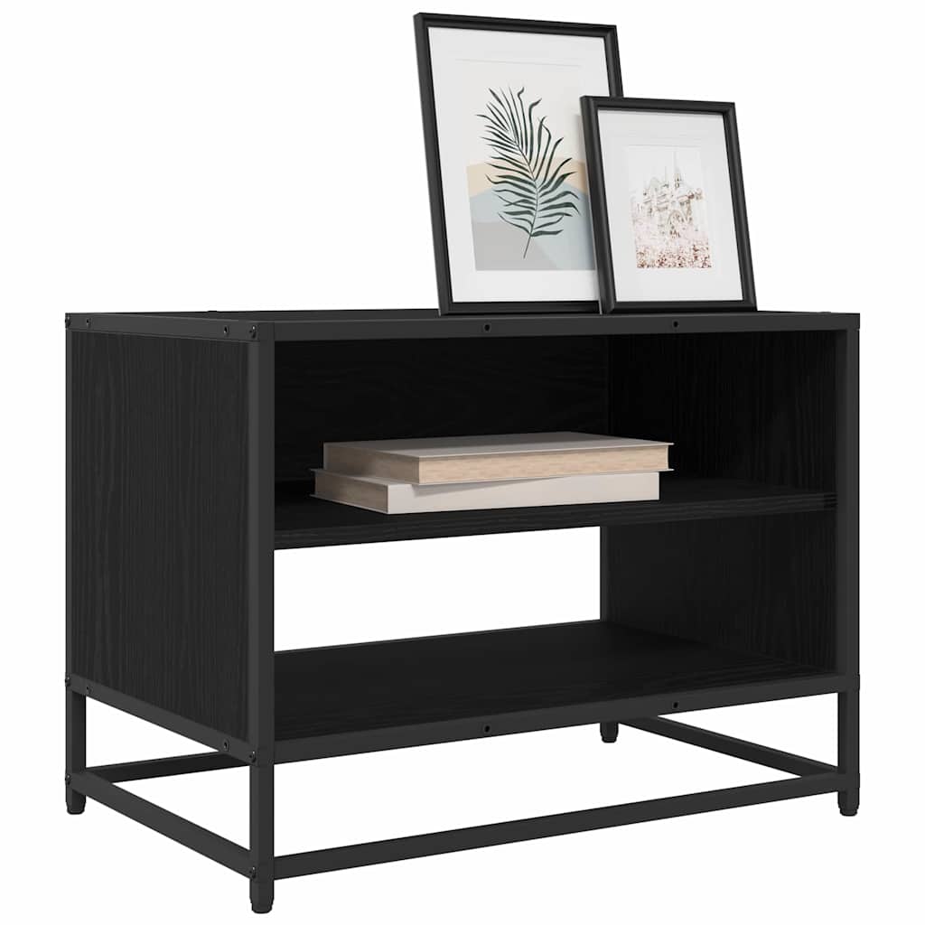 Cabinet TV Stejar negru 61 x 40 x 46 cm Lemn compozit GartenMobel Dekor
