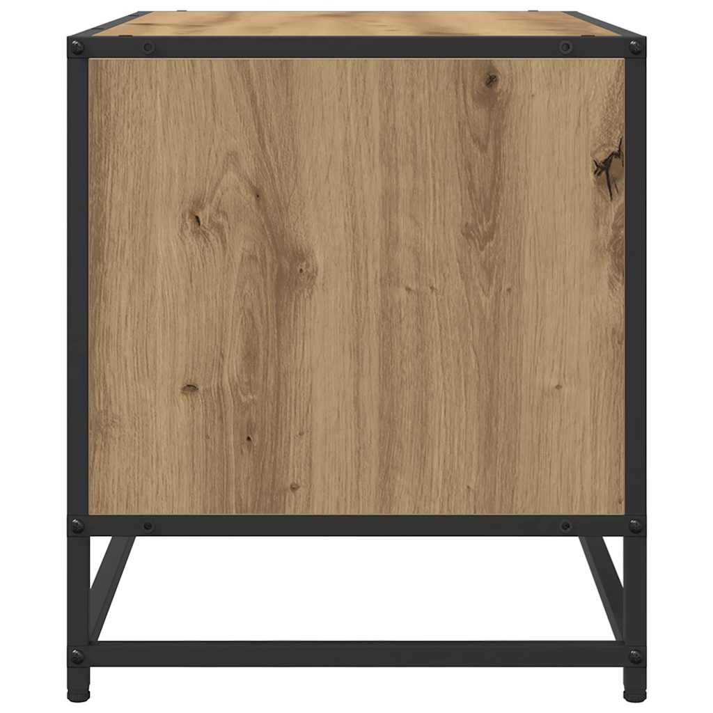 Cabinet TV stejar artizanal 61 x 40 x 46 cm Lemn compozit GartenMobel Dekor