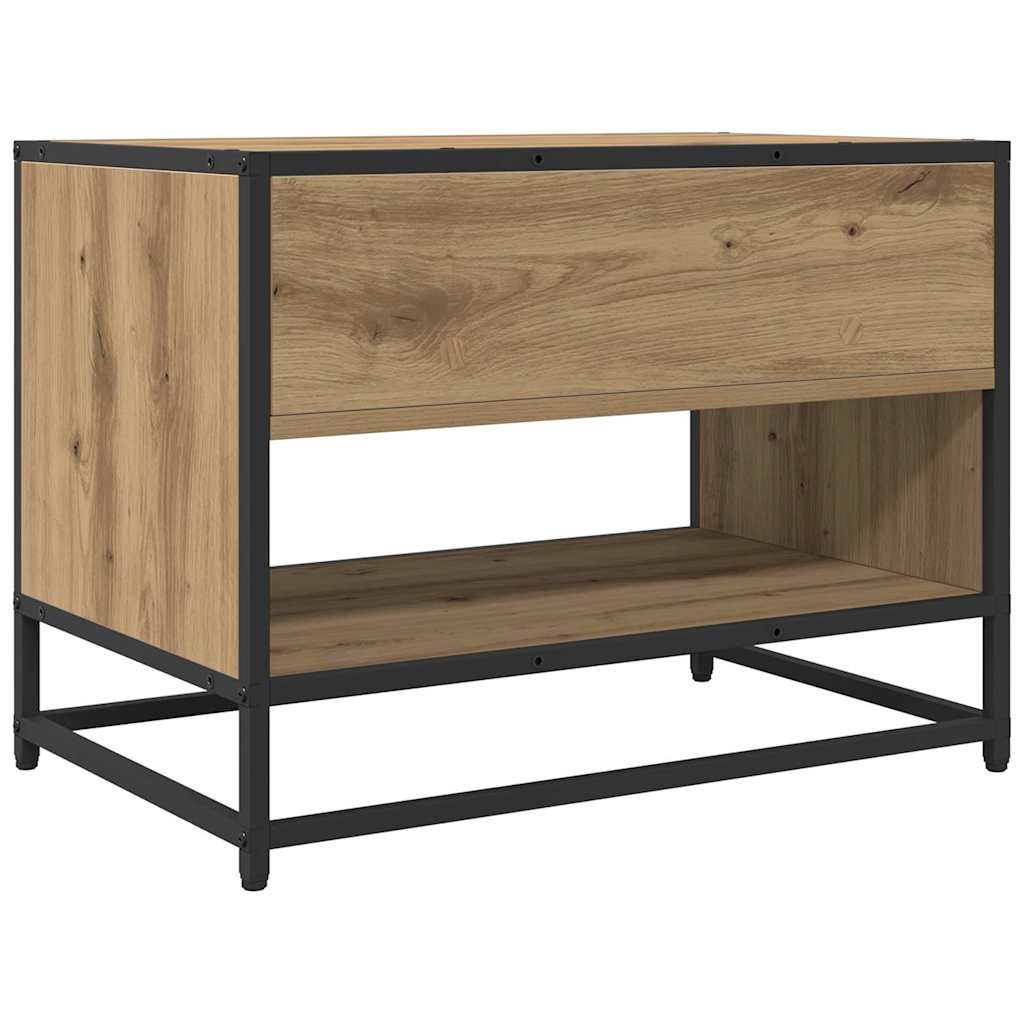 Cabinet TV stejar artizanal 61 x 40 x 46 cm Lemn compozit GartenMobel Dekor