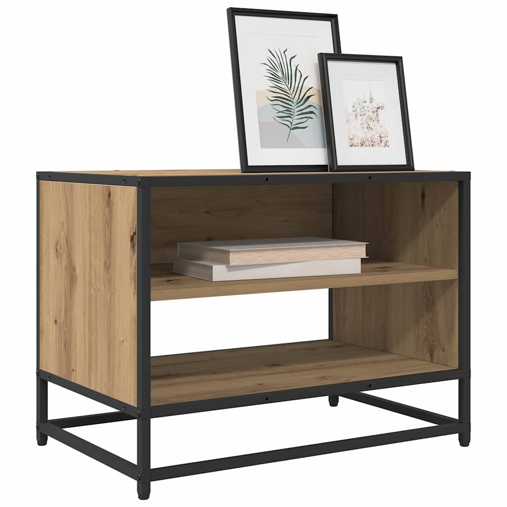 Cabinet TV stejar artizanal 61 x 40 x 46 cm Lemn compozit GartenMobel Dekor