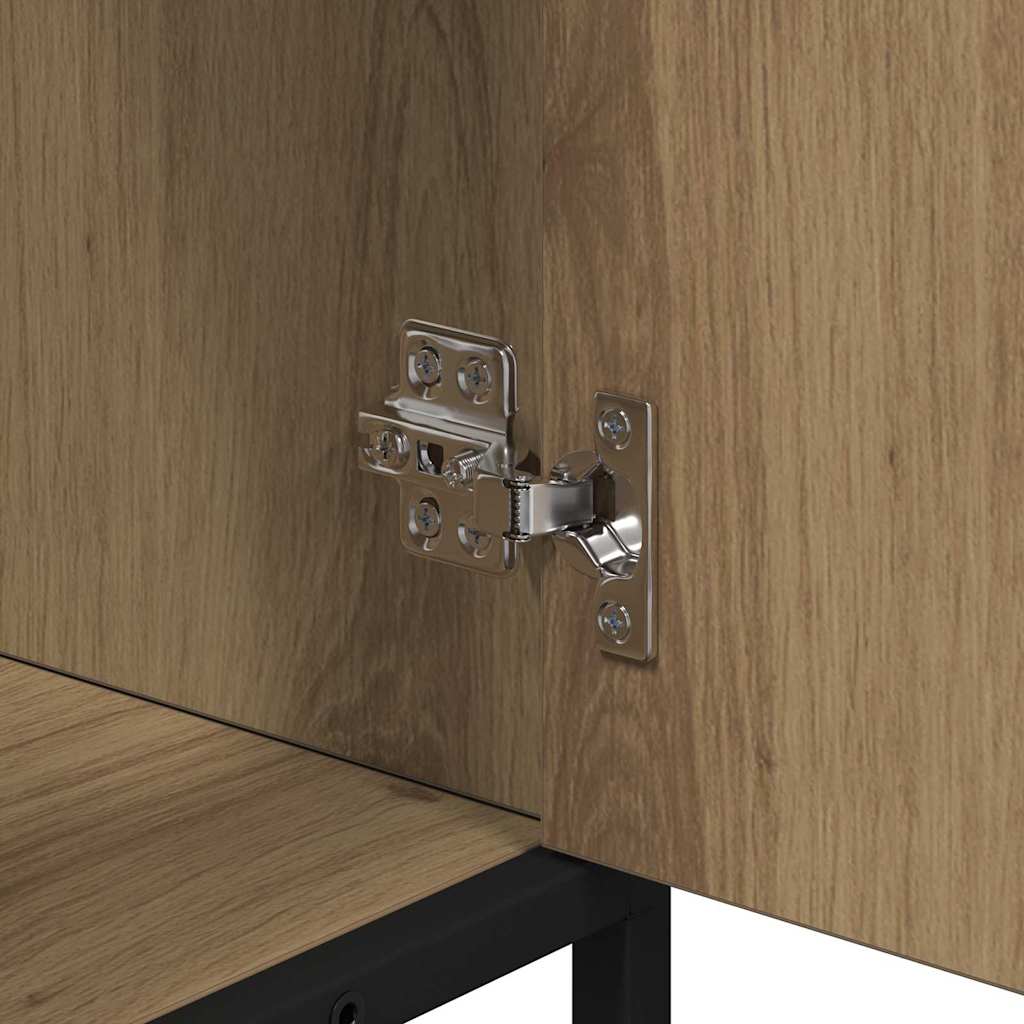 Dulap pentru Chiuveta de Baie stejar artizanal 65 x 33 x 60 cm GartenMobel Dekor