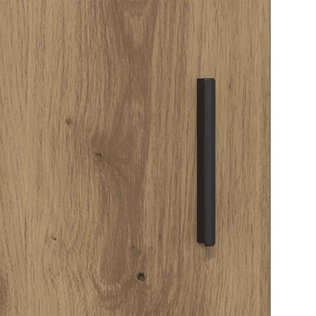 Dulap pentru Chiuveta de Baie stejar artizanal 80 x 33 x 60 cm GartenMobel Dekor