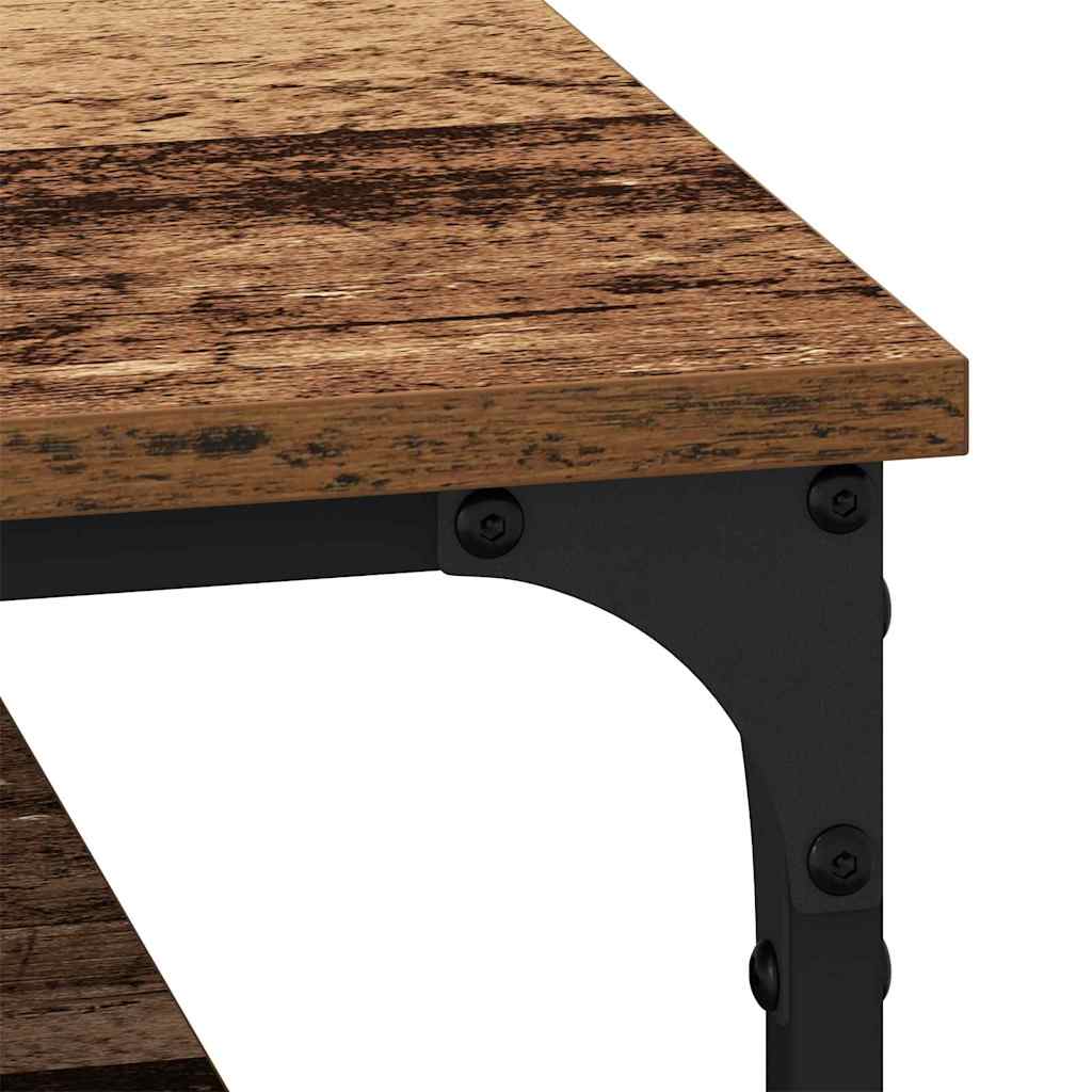Masă de cafea Lemn vechi 80 x 80 x 40 cm Lemn compozit GartenMobel Dekor