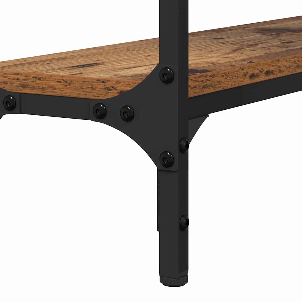 Masă de consolă Lemn vechi 100 x 22.5 x 75 cm Lemn compozit GartenMobel Dekor