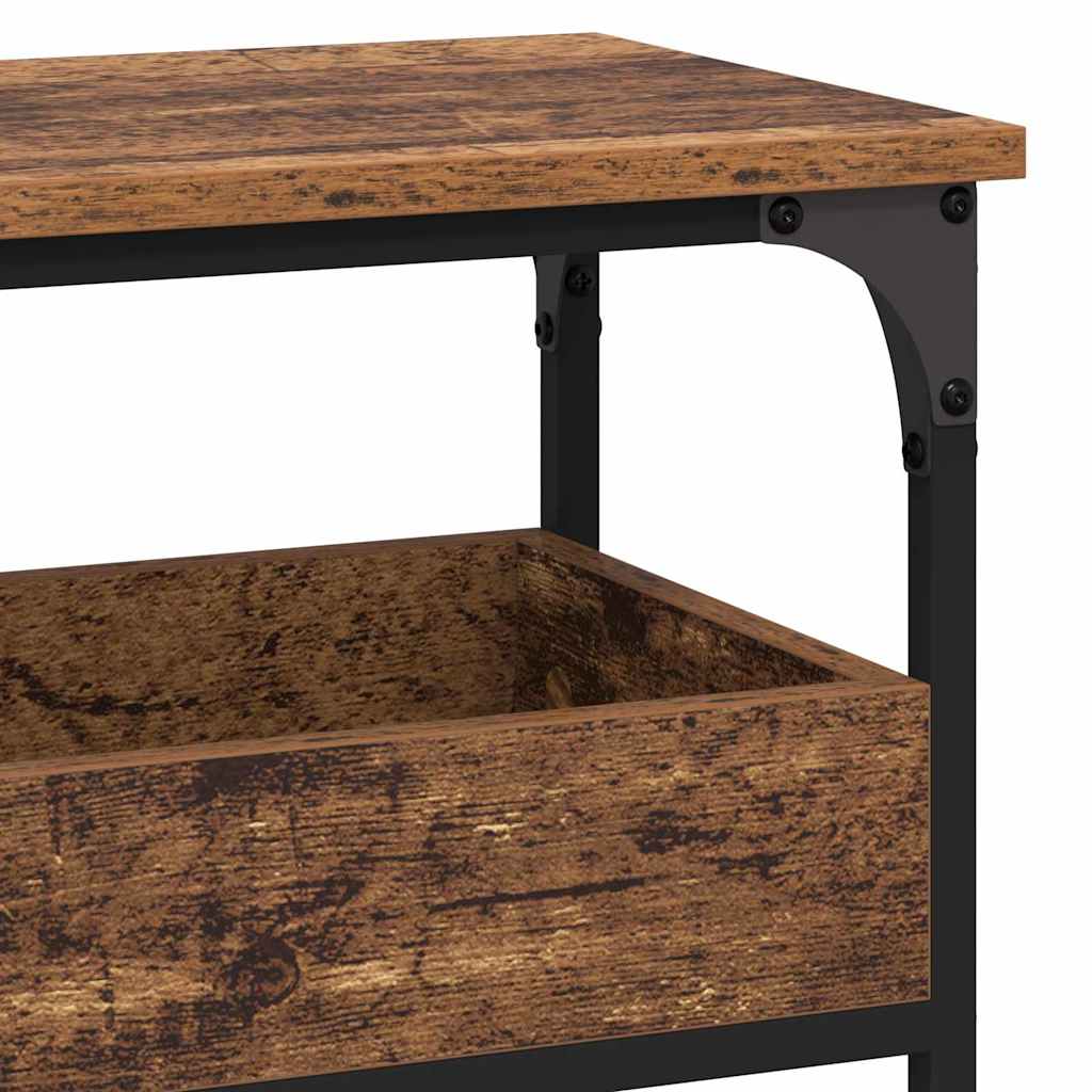 Masă de consolă Lemn vechi 100 x 29 x 75 cm Lemn compozit GartenMobel Dekor