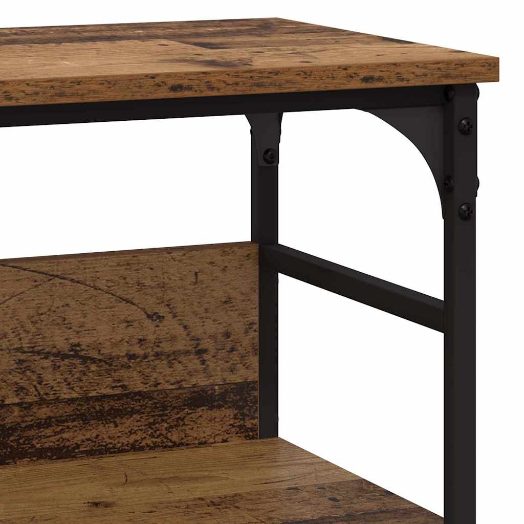 Masă de consolă Lemn vechi 100 x 32 x 75 cm Lemn compozit GartenMobel Dekor