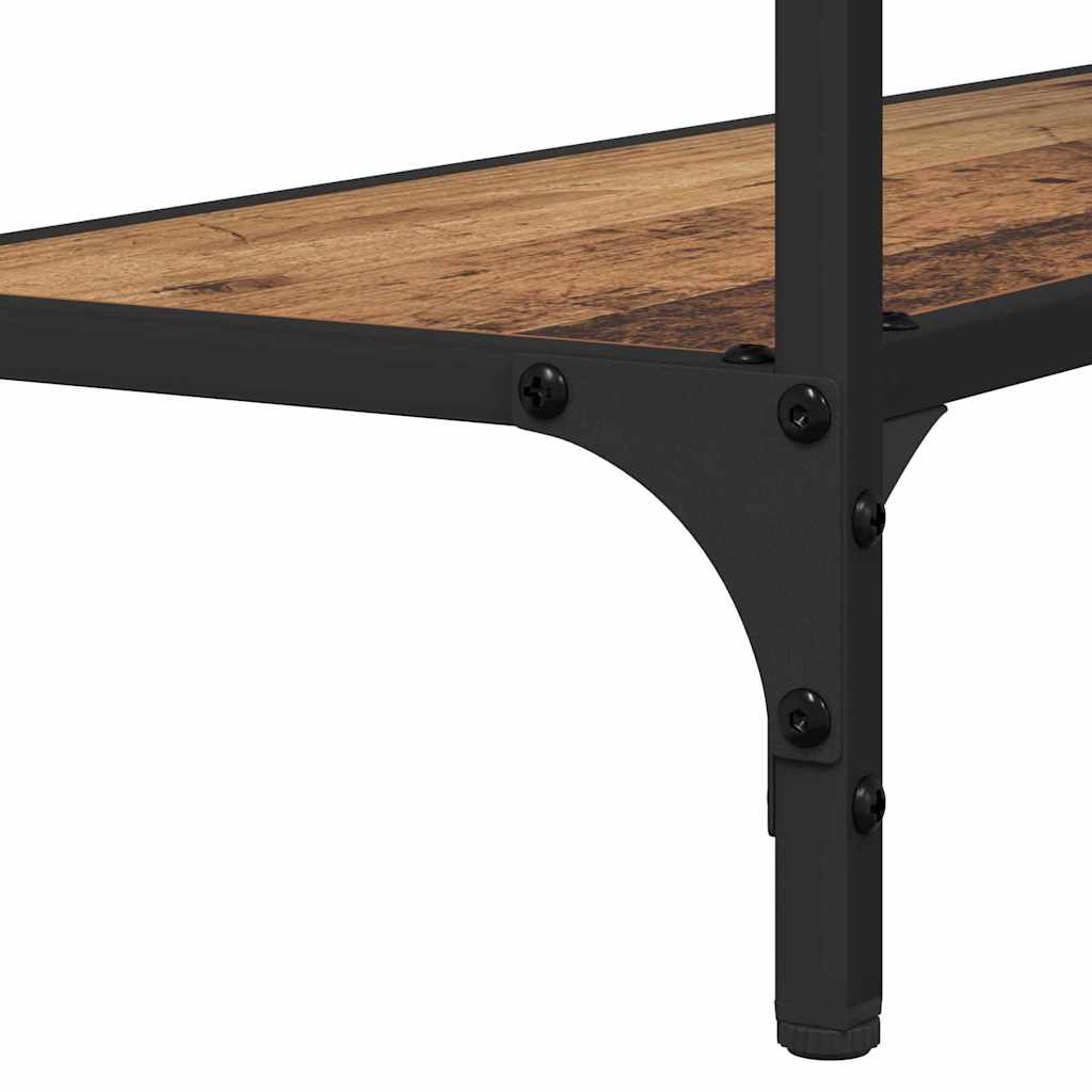 Masă de consolă Lemn vechi 75 x 30.5 x 75 cm Lemn compozit GartenMobel Dekor