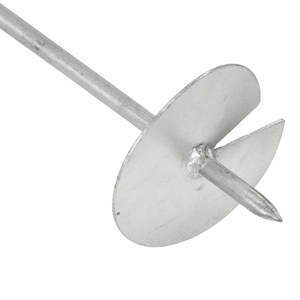 Ancore sol, 6 buc., 10 x 60 cm, metal galvanizat GartenMobel Dekor