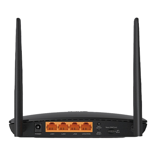 Router 3G / 4G LTE Wireleess TP-LINK Archer MR200 Slot Micro SIM - TP-LINK ArcherMR200 SafetyGuard Surveillance