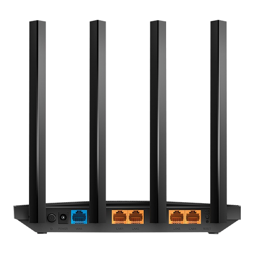 Router Wireless TP-Link Archer C6U AC1200 Dual-Band OneMesh Beamforming ArcherC6U SafetyGuard Surveillance