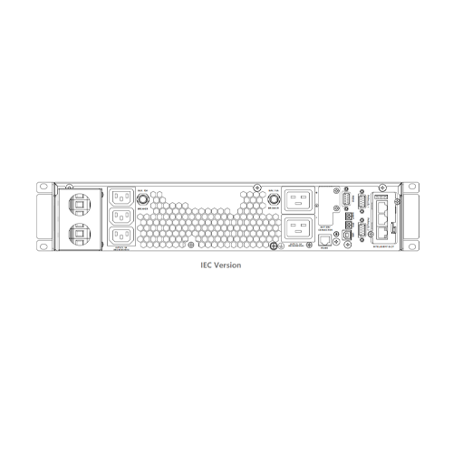 UPS Online, 6 KW, PFC, Sinusoidala pura, afisaj LCD - HIKVISION DS-UPS06K-R-TJL SafetyGuard Surveillance