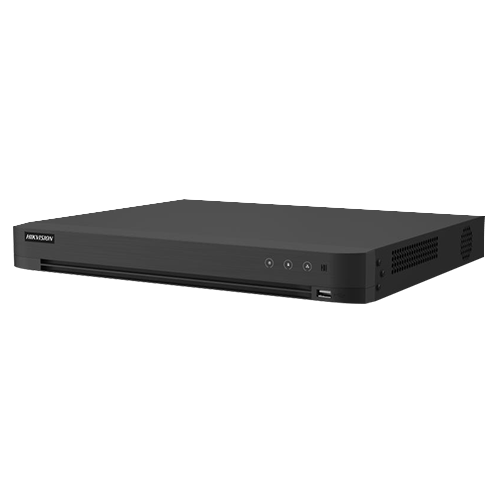 DVR AcuSense, 16 canale 4K, 16 canale IP 4K, 2xSATA, AUDIO 'over coaxial', Alarma, 1U - HIKVISION iDS-7216HUHI-M2-X(4A+16/4ALM) SafetyGuard Surveillance