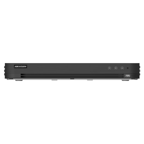 DVR AcuSense, 16 canale 4K, 16 canale IP 4K, 2xSATA, AUDIO 'over coaxial', Alarma, 1U - HIKVISION iDS-7216HUHI-M2-X(4A+16/4ALM) SafetyGuard Surveillance
