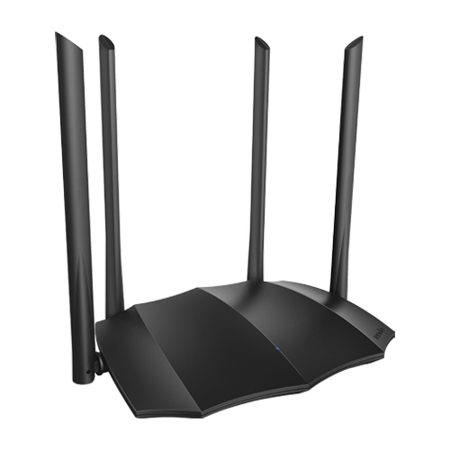 Router WiFi 5 (802.11ac) DualBand 2.4/5GHz, 300+867Mbps, 4x6dBi, 4 porturi Gigabit - TENDA TND-AC8 SafetyGuard Surveillance
