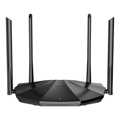Router WiFi 6, DualBand 2.4Ghz/5GHz 300+1201Mbps, 4x6dBi, 4 porturi Gigabit - TENDA TND-TX2 SafetyGuard Surveillance