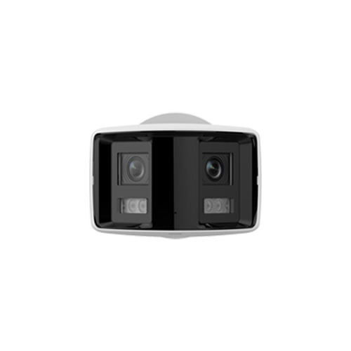 Camera supraveghere IP, 4MP, Panoramic view 180°, lentila 2.8mm, IR 40m, Audio, Alarma, PoE, IP67 - DarkFighter, HIKVISION DS-2CD2T46G2P-ISU-SL-2.8mm SafetyGuard Surveillance