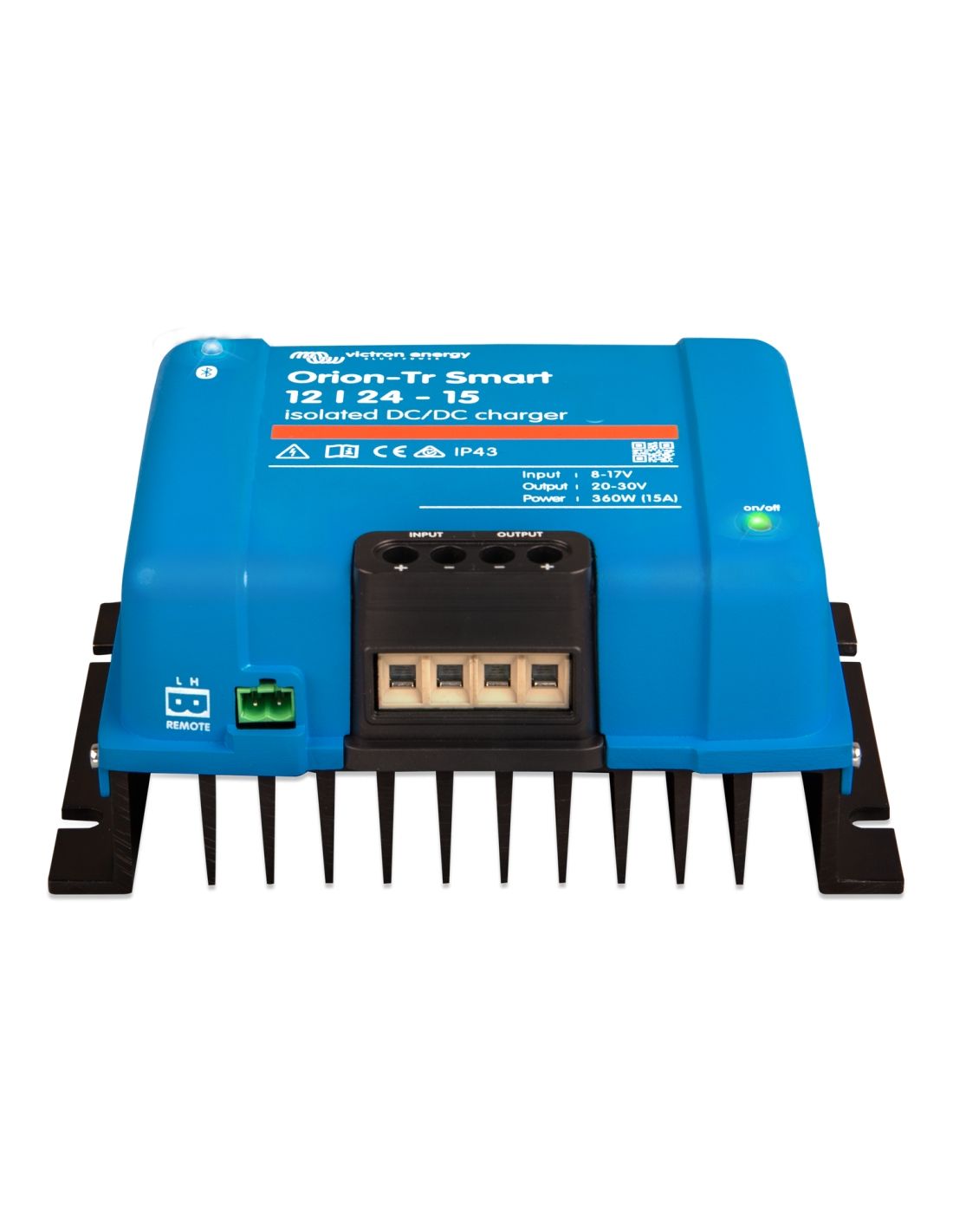 Convertor cu încărcător Orion Smart Isolated 12/24-15, 360W, ORI122436120 SafetyGuard Surveillance