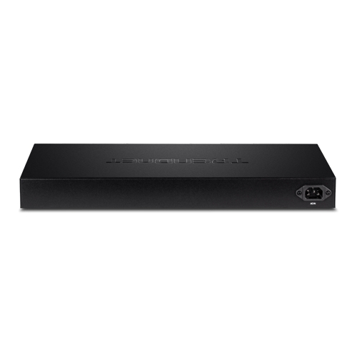 Switch Web Smart, 16 x Gigabit PoE+, 4 x Gigabit/SFP, putere 370W - TRENDnet TPE-1620WSF SafetyGuard Surveillance