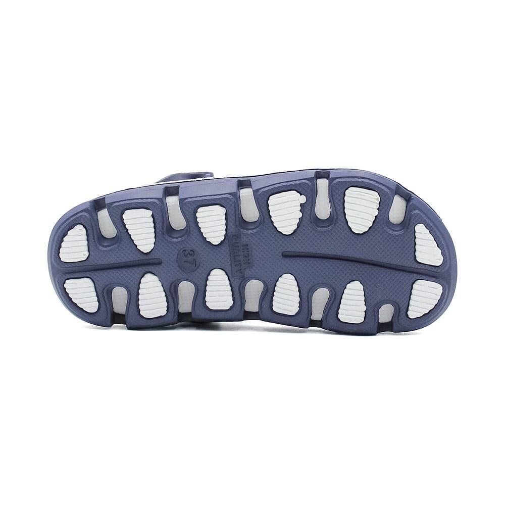 Papuci/saboti, clogs, pentru barbati, spuma EVA, alb si albastru inchis, marimea 41, Jose Amorales GartenVIP DiyLine