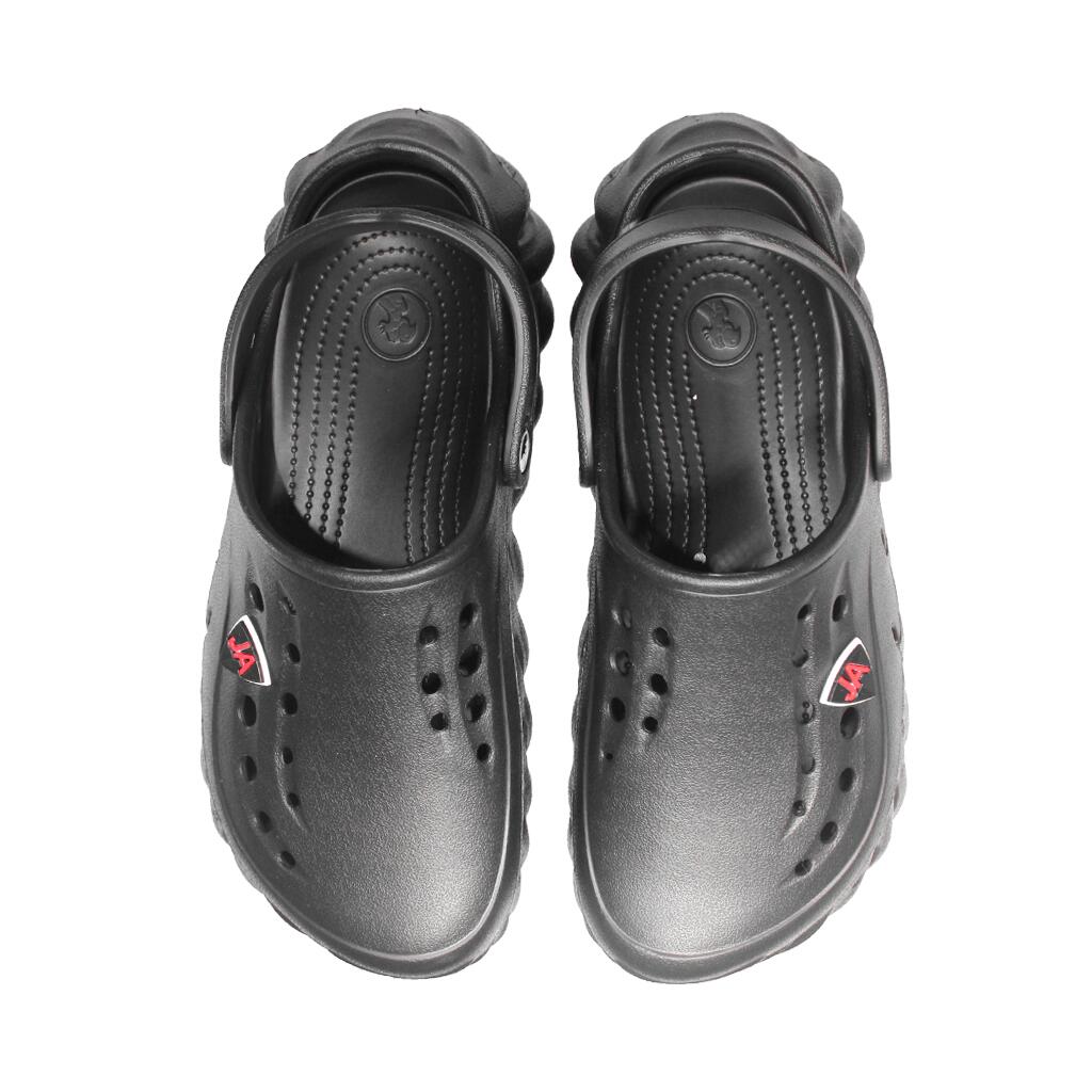 Papuci/saboti, clogs, pentru barbati, spuma EVA, talpa inalta, negru, marimea 45, Jose Amorales GartenVIP DiyLine