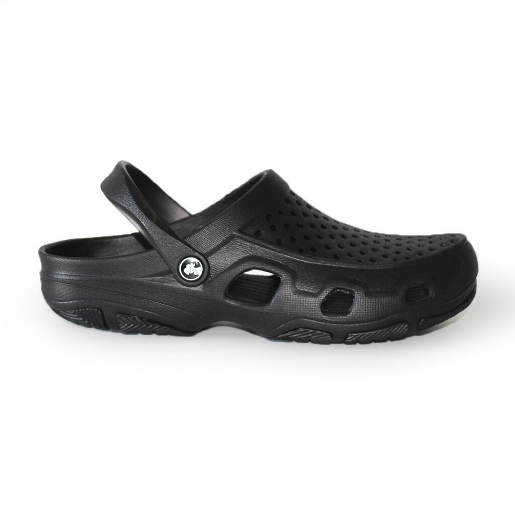 Papuci/saboti, clogs, pentru barbati, spuma EVA, varf ingust, negru, marimea 45, Jose Amorales GartenVIP DiyLine