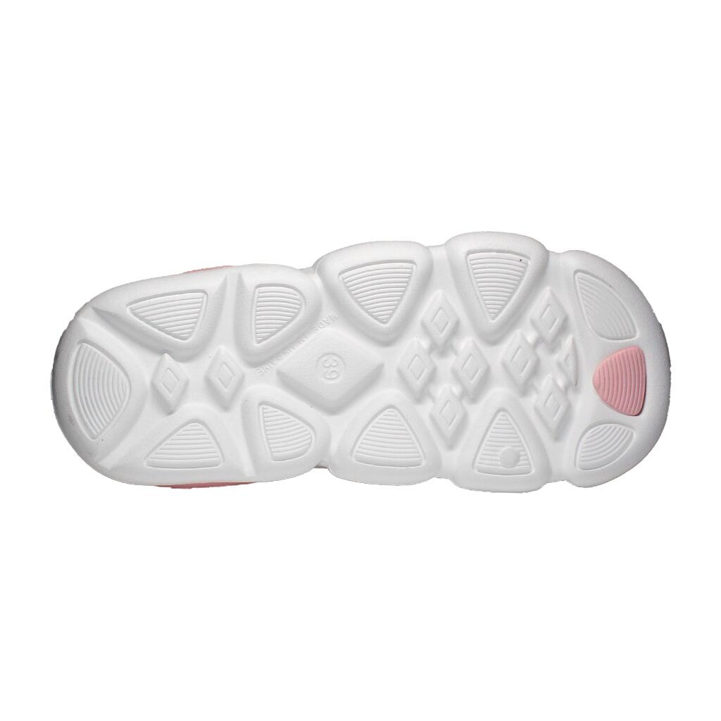 Papuci/slapi pentru femei, spuma EVA, alb si roz, marimea 41, Jose Amorales GartenVIP DiyLine