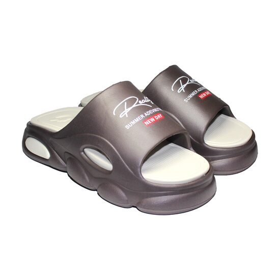 Papuci/slapi pentru femei, spuma EVA, maro si bej, marimea 36, Jose Amorales GartenVIP DiyLine